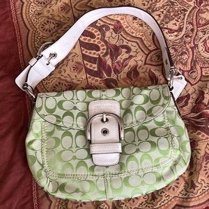 Coach Soho Signature Pocket Flap Bag
Spring Green